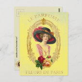 Vintage französische Postkarte (Vorne/Hinten)