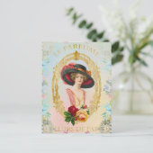 Vintage französische Postkarte (Stehend Vorderseite)