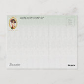 Vintage französische Postkarte (Rückseite)