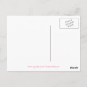 Vintage französische Postkarte (Rückseite)