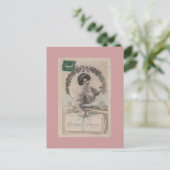 Vintage französische Postkarte (Stehend Vorderseite)