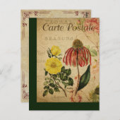 Vintage französische Postkarte Mix (Vorne/Hinten)