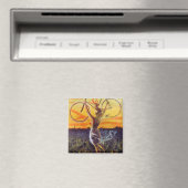 Vintage französische Radkunst Magnet (In Situ (Geschirrspüler))