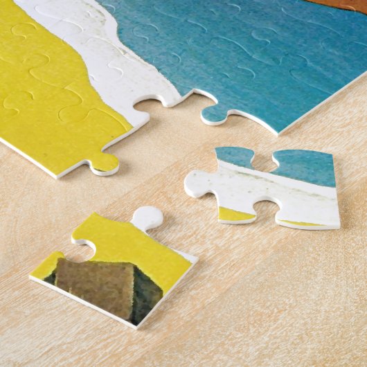 Vintage französische Reise Puzzle (Seite)