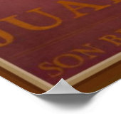 Vintage französische Reisewerbung Poster (Ecke)