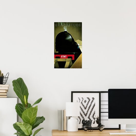 Vintage französische Reisewerbung Poster (Heimbüro)