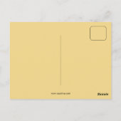 Vintage französische Schokoladenwerbung Postkarte (Rückseite)