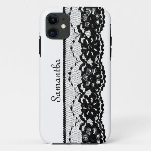 Vintage-Französische-Spitzene-iPhone-5-Case iPhone 11 Hülle