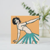 Vintage französische Tanzkarten (Stehend Vorderseite)