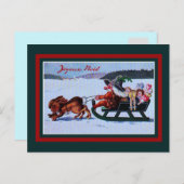 Vintage französische Trolle wie Weihnachten (Vorne/Hinten)