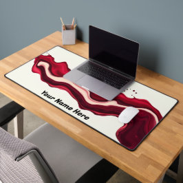 Vintage Französische Wein Kunst Minimalistisch Gro Schreibtischunterlage