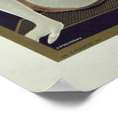 Vintage französische Weine- und Alkoholwerbung Poster (Ecke)