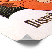 Vintage französische Zeitung Belle époque Art Nouv Poster (Ecke)