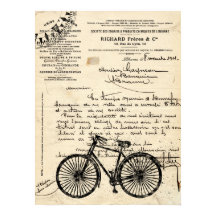 Vintage französischer Fahrradposter