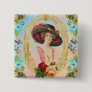 Vintage französischer Knopf Button
