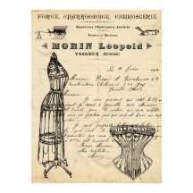 Vintage französischer Modeposter