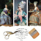 Vintage-Französisches-Decoupage-Geschenkpapier