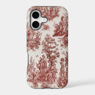 Vintage Französisches Land Rot Toile iPhone 5 Hüll