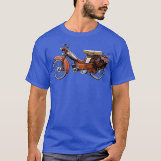 Vintage französisches Motobecane Moped T-Shirt
