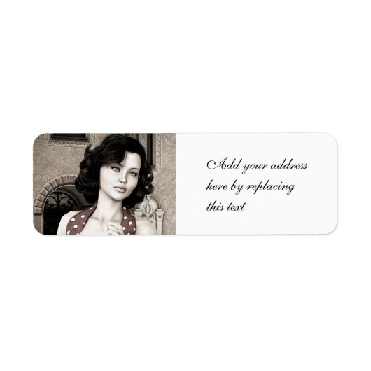 Vintage Frau (Vorne)