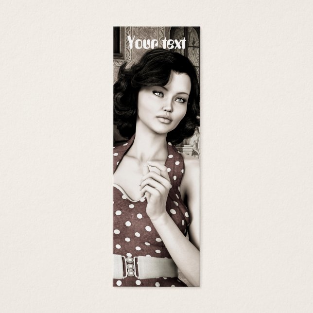 Vintage Frau (Vorderseite)