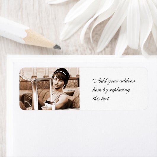 Vintage Frau (Insitu)