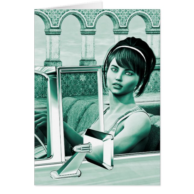 Vintage Frau (Vorne)