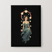 VINTAGE FRAU BUTTON (Vorderseite)