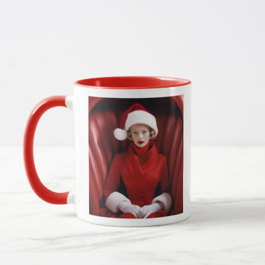 Vintage Frau Claus Tasse (Links)