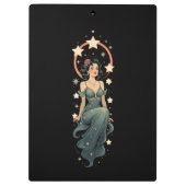 VINTAGE FRAU KLEMMBRETT (Rückseite)