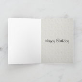 Vintage Frau lesenV2 Karte (Innenseite)