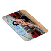 Vintage Frau Magnet (Rechte Seite)