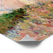 Vintage Frau mit Sonnenschirm gegenüber dem Links Poster (Ecke)