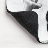 Vintage Frau, "Nie wieder!" Mousepad (Ecke)