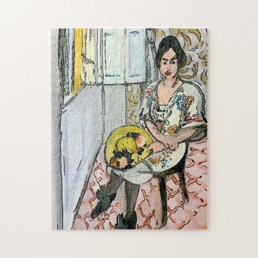 Vintage Frau Plakate Puzzle (Vertikal)
