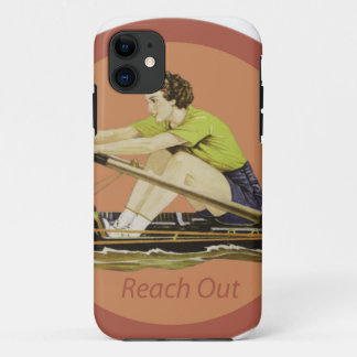 Vintage-Frau-Ruderin Case-Mate iPhone Hülle