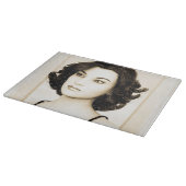 Vintage Frau Schneidebrett (Ecke)