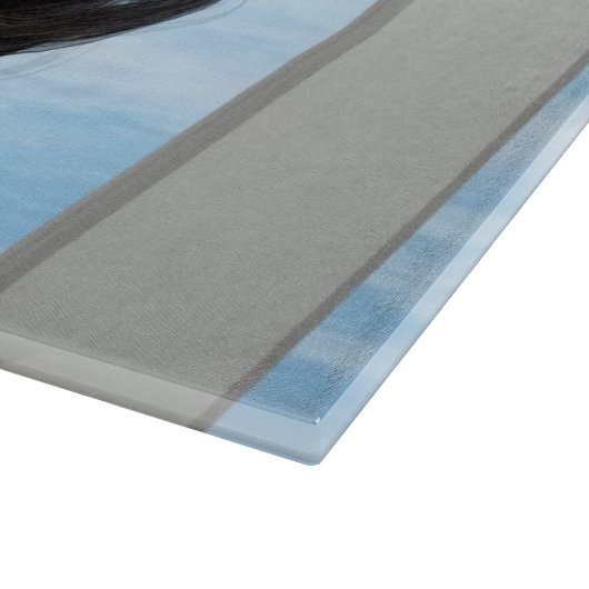 Vintage Frau Schneidebrett (Ecke)