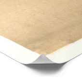 Vintage Frau während des Festivals von Tanabata Poster (Ecke)