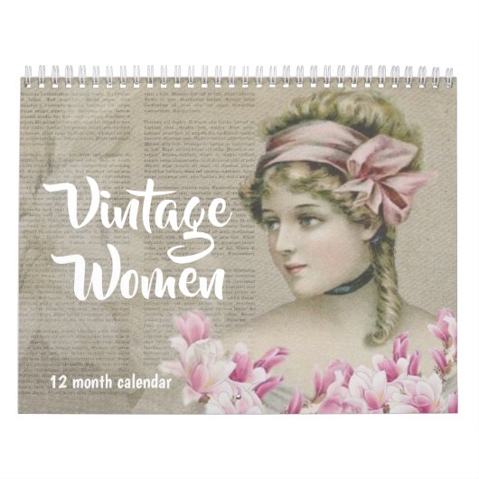 Vintage Frauen 2026 Art Kalender (Titelbild)
