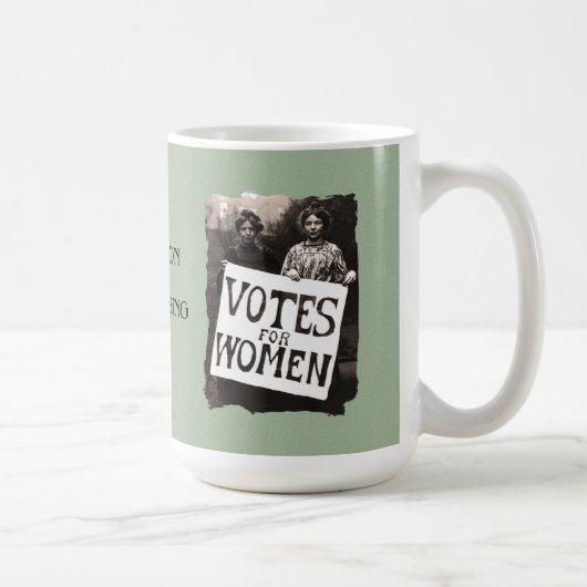 Vintage Frauen-Abstimmungs-Tasse 2016 Kaffeetasse (Rechts)