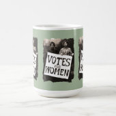 Vintage Frauen-Abstimmungs-Tasse Kaffeetasse (Mittel)