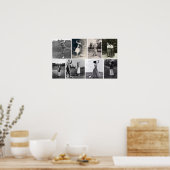 Vintage Frauen Golfer - Golfakultät Poster (Küche)