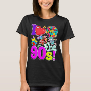 Vintage Frauen im Stil der 90er Jahre T-Shirt