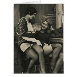 Vintage Frauen in Liebe