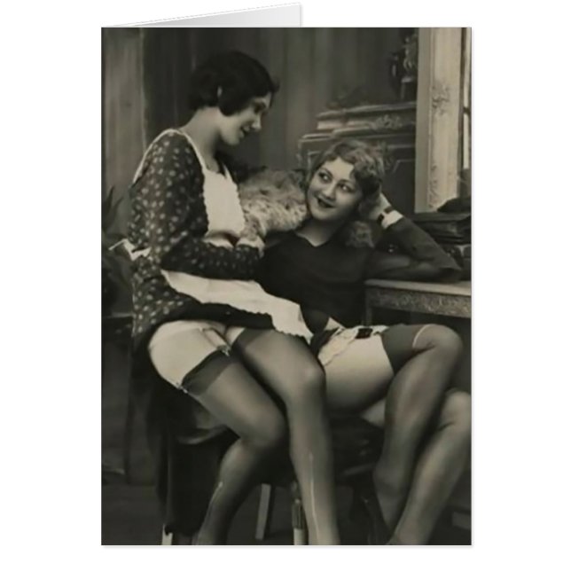 Vintage Frauen in Liebe (Vorne)