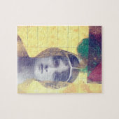 Vintage Frauen mit gemischten Medien Puzzle (Horizontal)