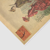 Vintage Frauen mit Modekleidung Französisch Seidenpapier (Ausschnitt)