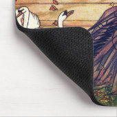 Vintage Frauen Mousepad (Ecke)