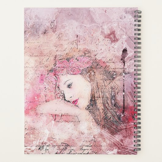 Vintage Frauen Planer (Rückseite)